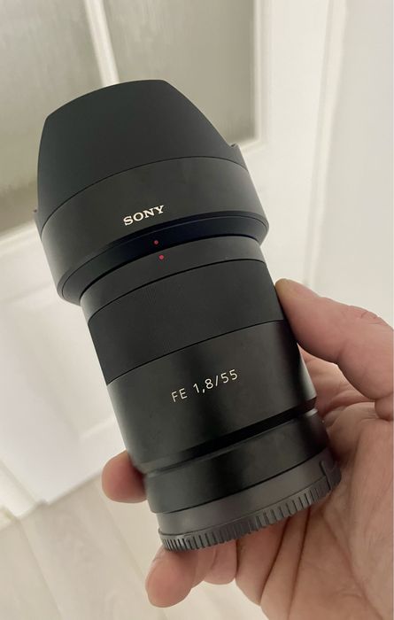 Sony 85 mm 1.8, Sony 24 mm 1.8 Zeiss, Sony 55 mm 1.8 Zeiss