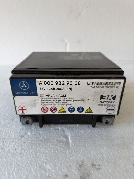 Baterie Auxiliara Mercedes A0009829308 12ah 200A