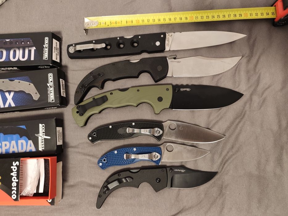 Cold steel ,spyderco