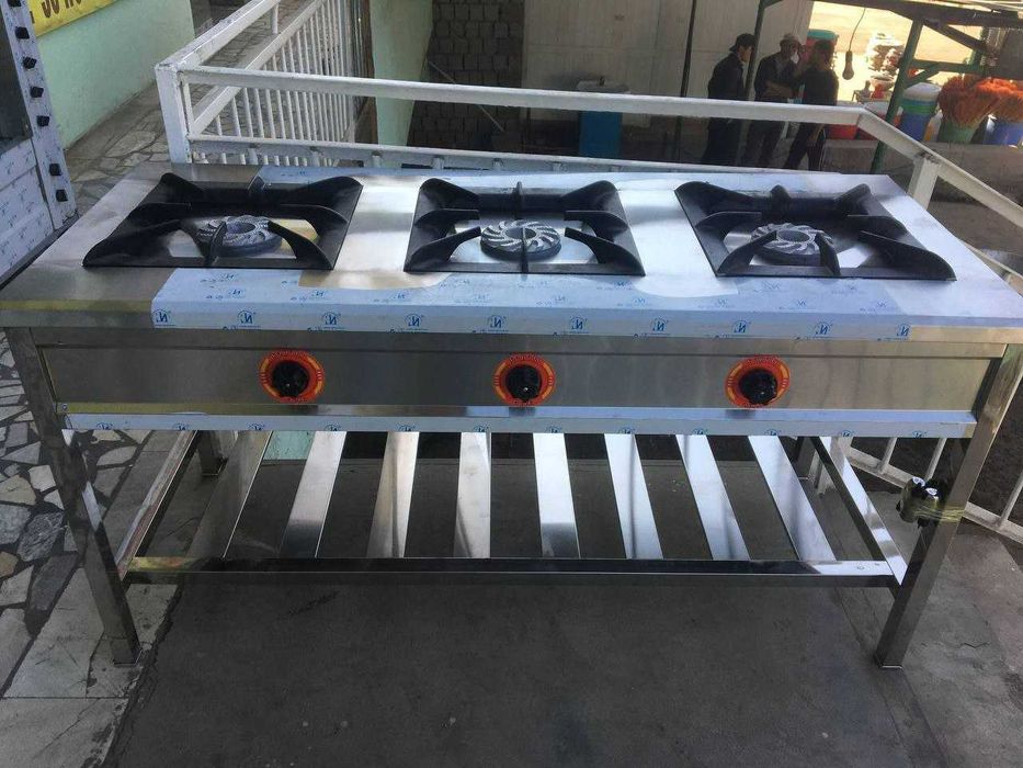 Gaz plita 6 konforka Газовая плита 3, 4, 6, конфорки