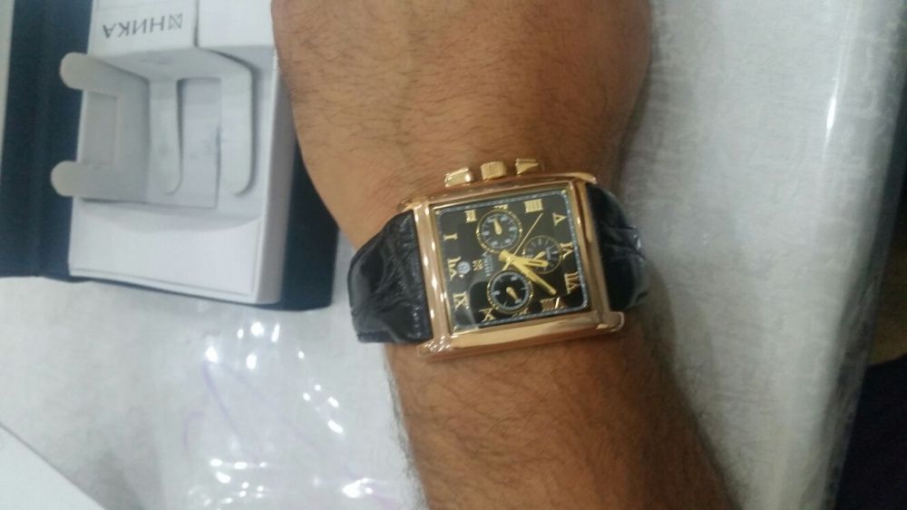 Золотые часы завод. Ника