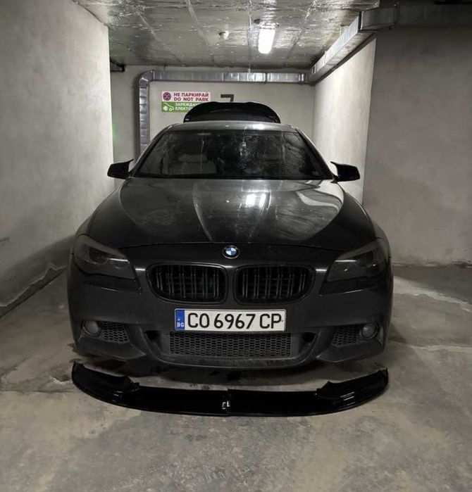 Лип Спойлер за Bmw F10 - М tech броня - бмв ф10 сплитери, тунинг нож