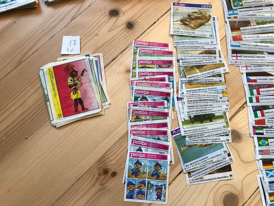 Картинки от дъвки Turbo Final Bombibom CinCin OtoMoto Cola