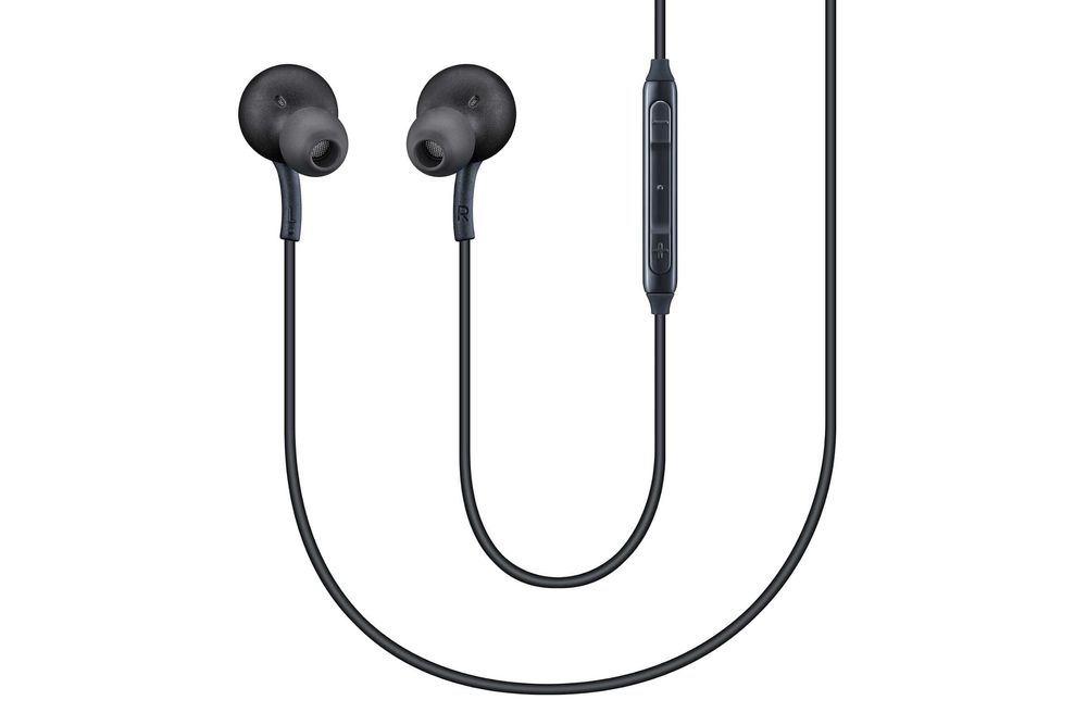 Чисто нови стерео слушалки с плетен кабел, HD микрофон ОЕМ SAMSUNG AUX