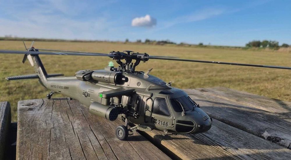 Elicopter RC Profesional Eachine E200 EXP UH-60 Black Hawk+3