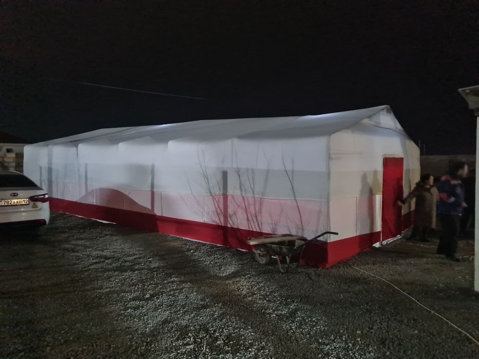 Палатка юрта 100адамдык