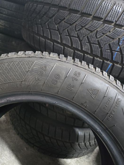 1 Брой Гума 195/60/15 Kleber 6,8mm 22dot
