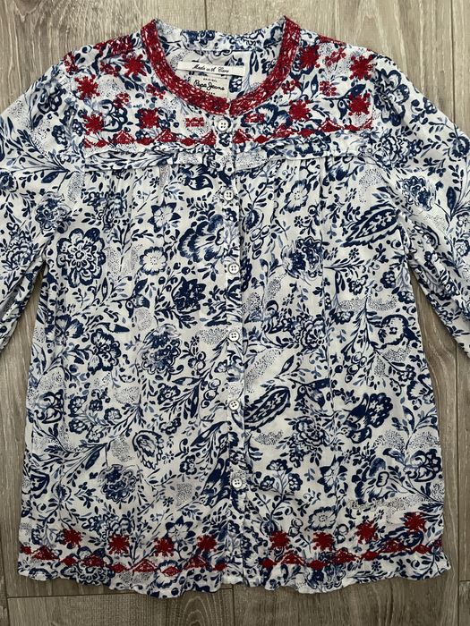 Cămașă Pepe Jeans cu broderie pt.10 ani