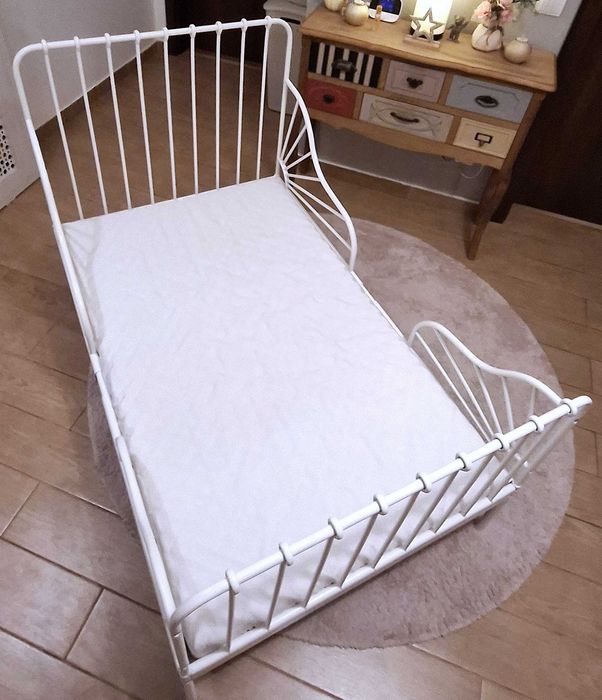 Pat extensibil copii, cu saltea inclusa - IKEA