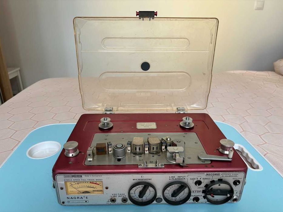 Magnetofon Nagra E Kudelski Made In Switzerland Vintage