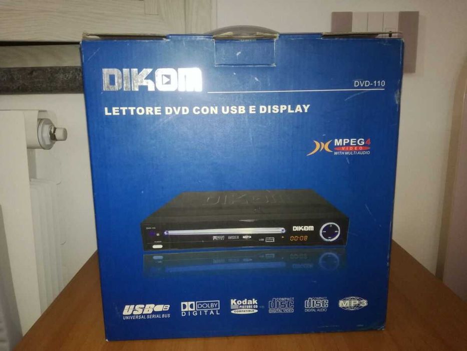 dvd   player     nou,    nefolosit    -  100   l