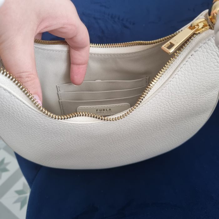 Geanta Furla Bej piele naturala