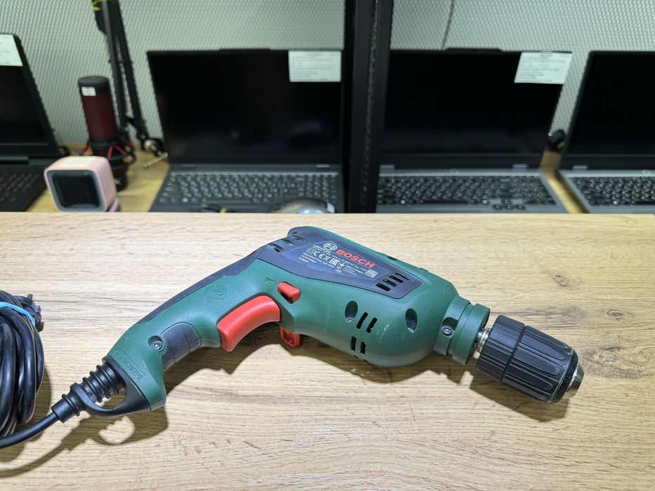 Дрель Bosch EasyImpact 550, быстрозажимной, ударный, 1434/А10
