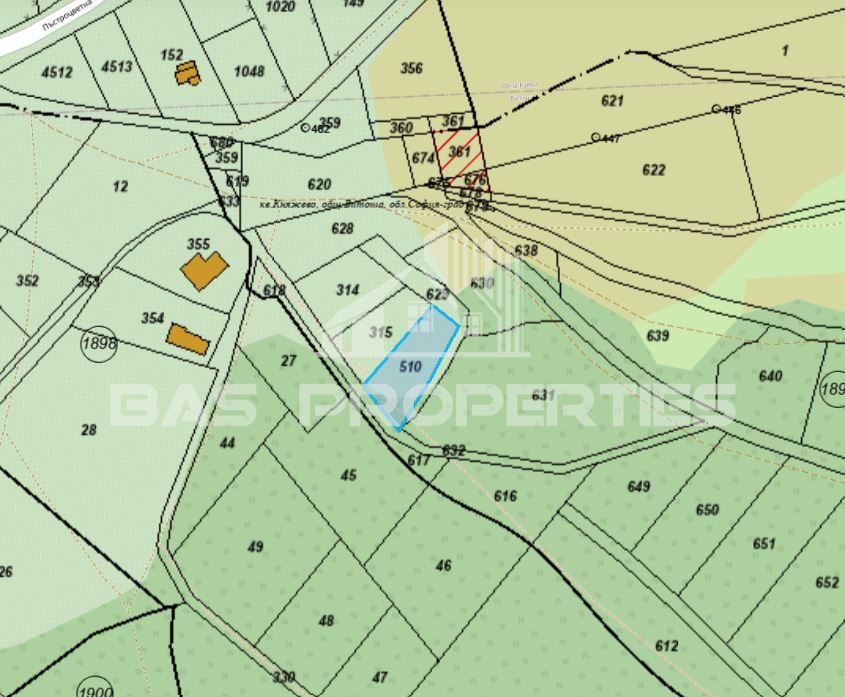 Продава се Парцел в София, в.з. Горна баня - 579 кв.м за 199 €/кв.м - Снимка #1