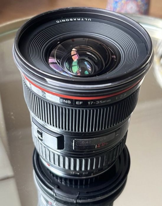 Obiectiv foto canon ef 17-35 mm!f 2,8