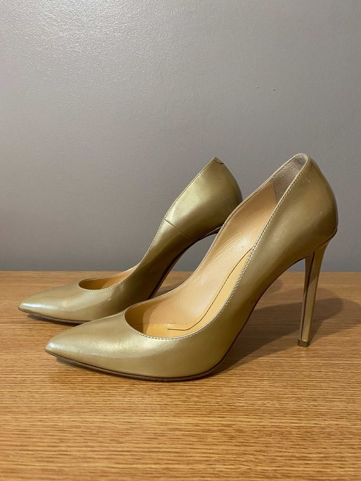 Pantofi Musette stiletto nude, toc 11 cm