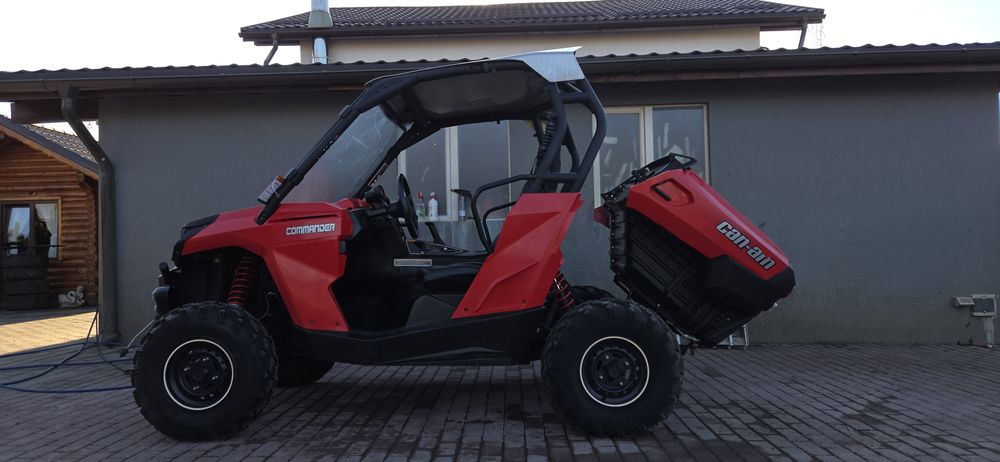 Can Am Commander 800cm// recent import // L7E nr negru// variante atv