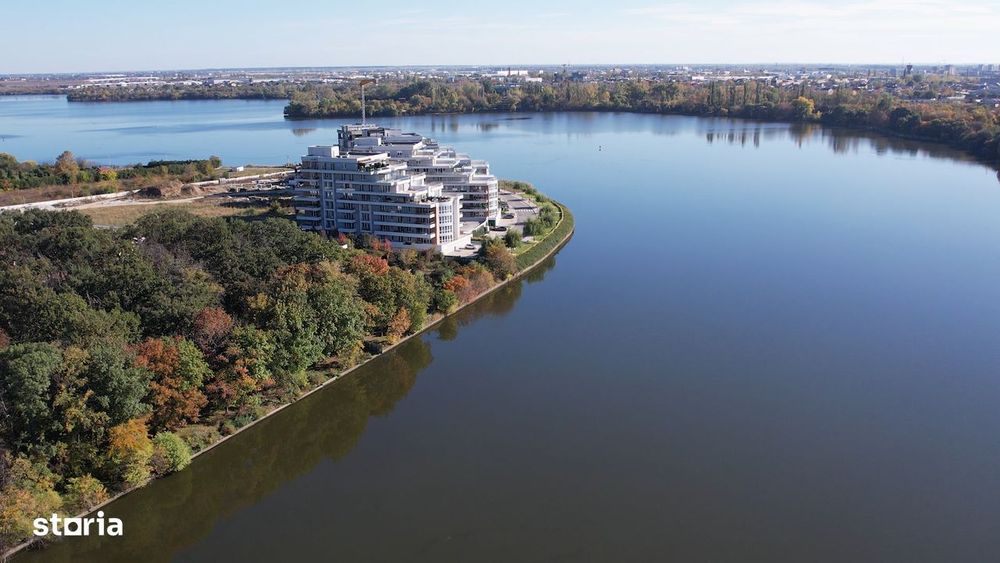 Apartament 2 camere-gradina-Lebăda Lake Residence+1 parcare suprateran