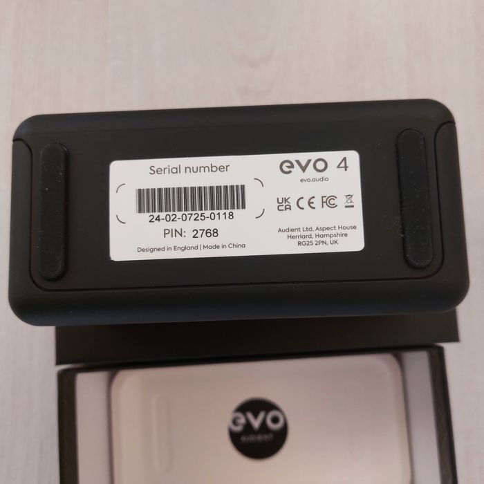 Audient EVO 4 – Професионален Аудио Интерфейс (Smartgain & Loopback)