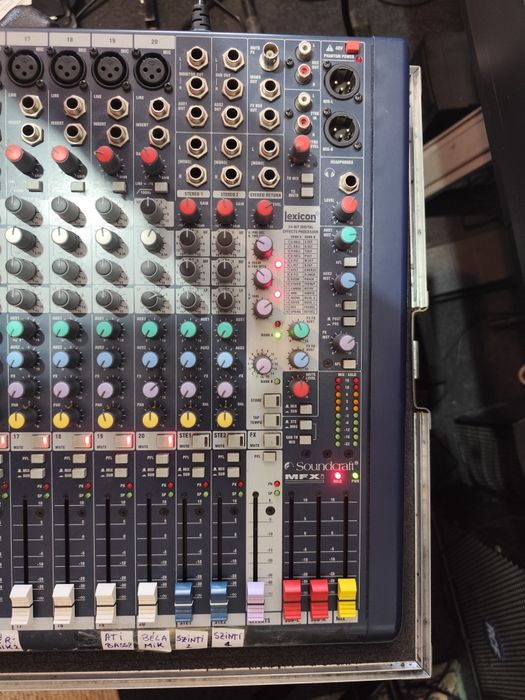Mixer Sound Craft 20/2 canale + Flycase