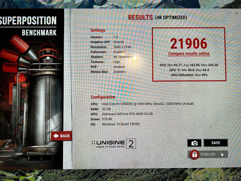 Геймърски/Super Ai/ i9 10980Xe/RTX 4090/32gb рам/Nvme+Ssd 4tb/Fractal