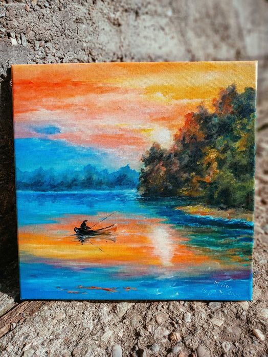 Lucrari la comanda peisaje pe panza in ulei