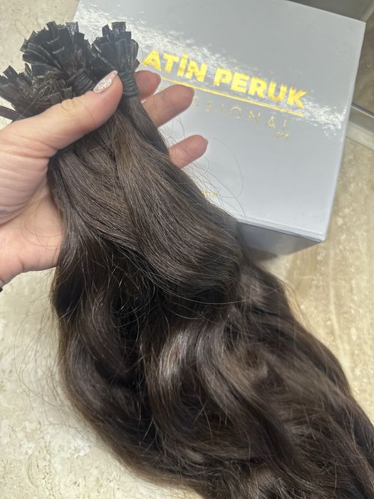 Естественна коса за удължаване и сгъстяване 55см