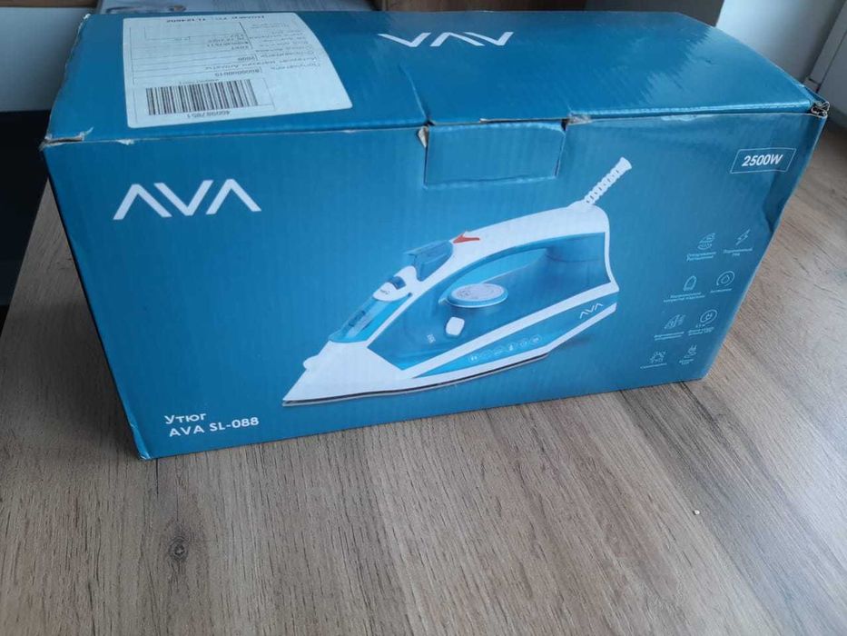 Утюг новый AVA SL-088