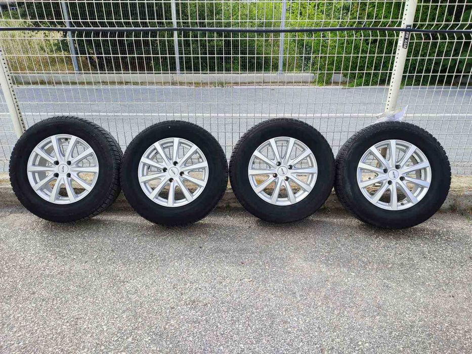 313 - 4бр. Алуминиеви джанти 16'' 4Х108 с гуми 215/65R16 Opel