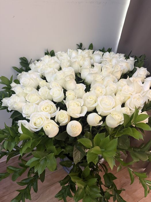 свежие цветы,101 роза