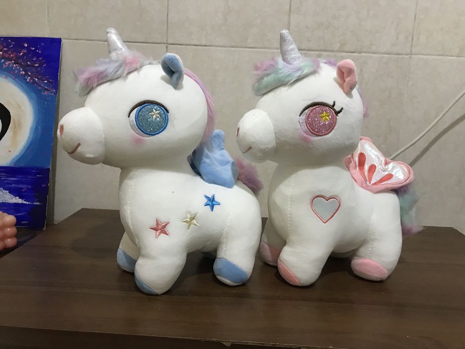 плюшевая игрушка единорог