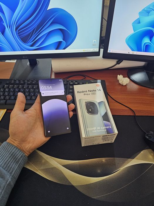 Redmi note 14pro +5G 12/256gb(2025)ideal iwlawi zur aybi yuq tozza