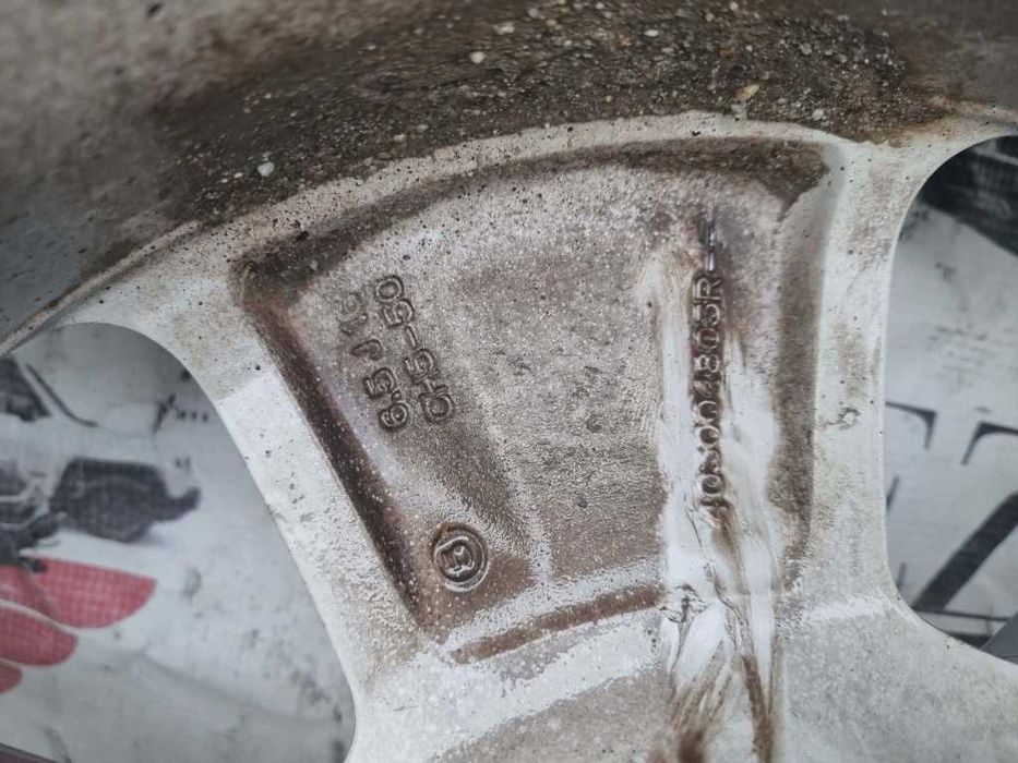 Set jante aliaj 403004803R 6.5J16 5x114.3 cu anvelope MS in stare buna 215/65 R16 Renault Nissan Dacia