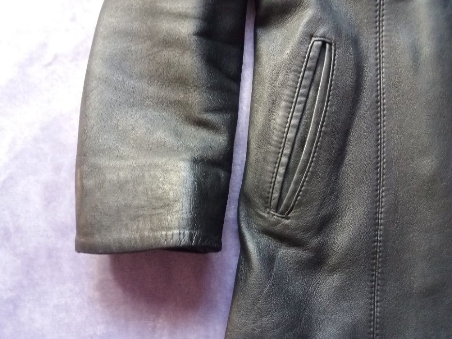 Geaca piele naturala