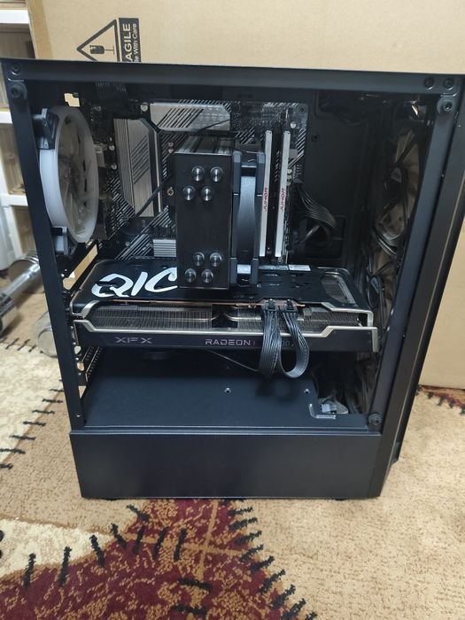 Продаю ПК r5 5600 rx6700xt 32gb