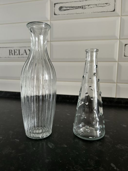 Стильные вазочки под цветы, сухоцветы