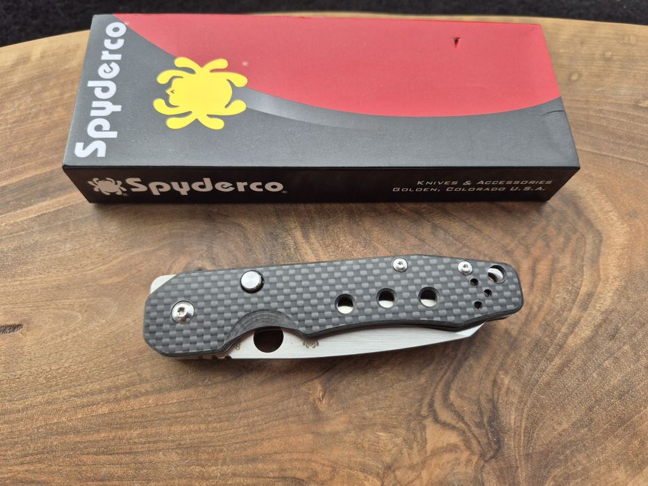 Сгъваем нож Spyderco Smock M390DLT
