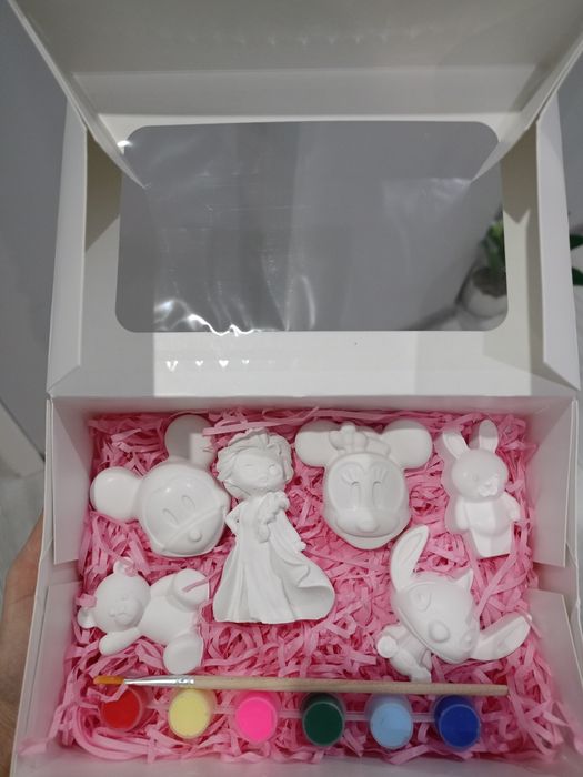 Гипсови фигурки за оцветяване