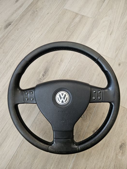 Volan + airbag vw passat b6 cu comenzi