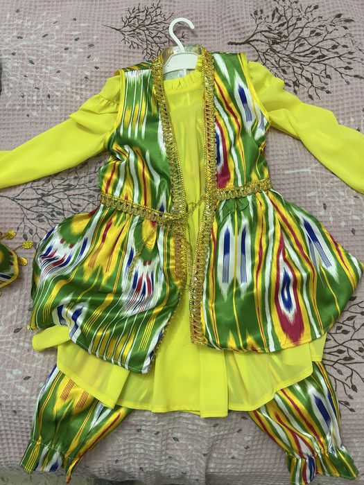 Узбекский костюм для девочки 6,7 лет