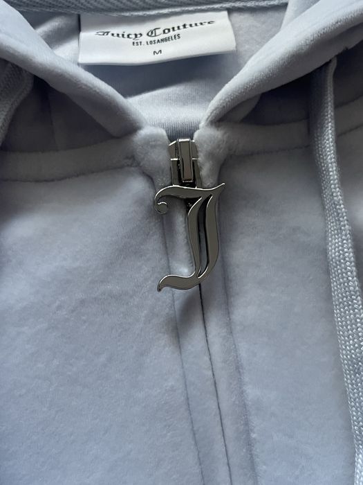 Juicy Zip-up Couture Baby Blue