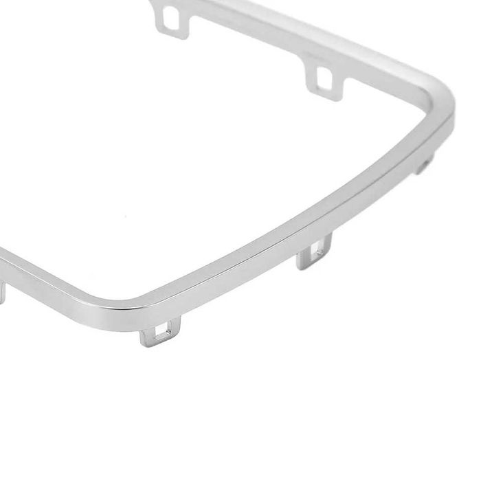 Rama Trim Ornament Crom Aluminiu Consola Centrala MMI Audi A6 C6 4F