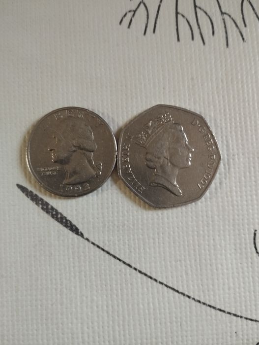 Стари монети различни