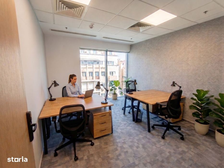 Birou Premium cu servicii complete pentru 4 persoane Victoria Center