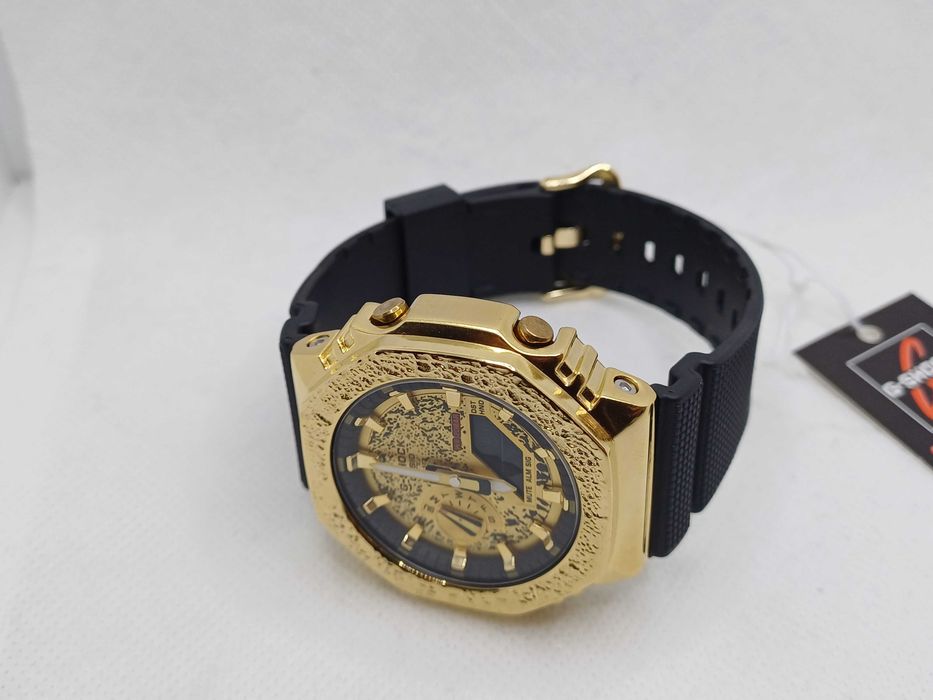Ceas Sport BARBATI Casio g shock GM 2100mg Metal master gold .Nou, Garantie 2ani