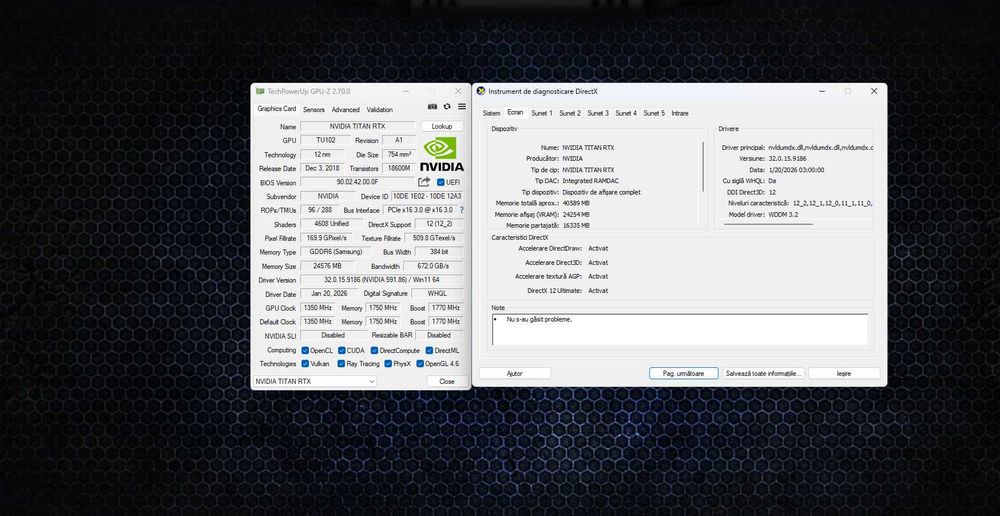 nVidia Titan RTX 24 GB VRAM