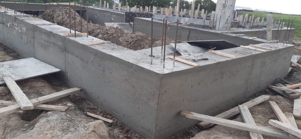 Заливаем фундамент