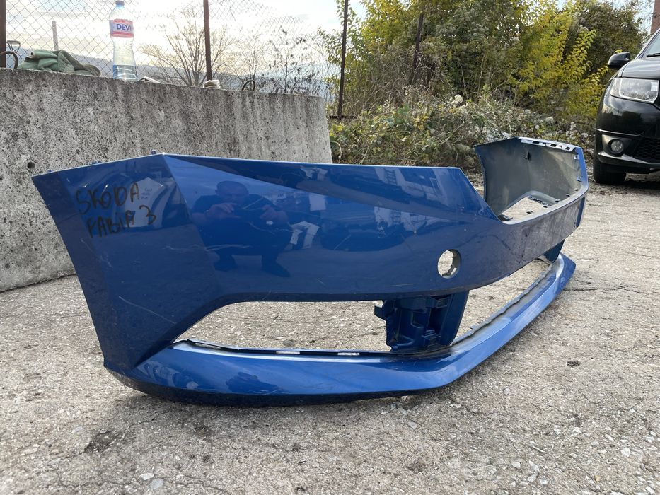 Предна броня за Шкода Фабиа Skoda Fabia 2018-2021г