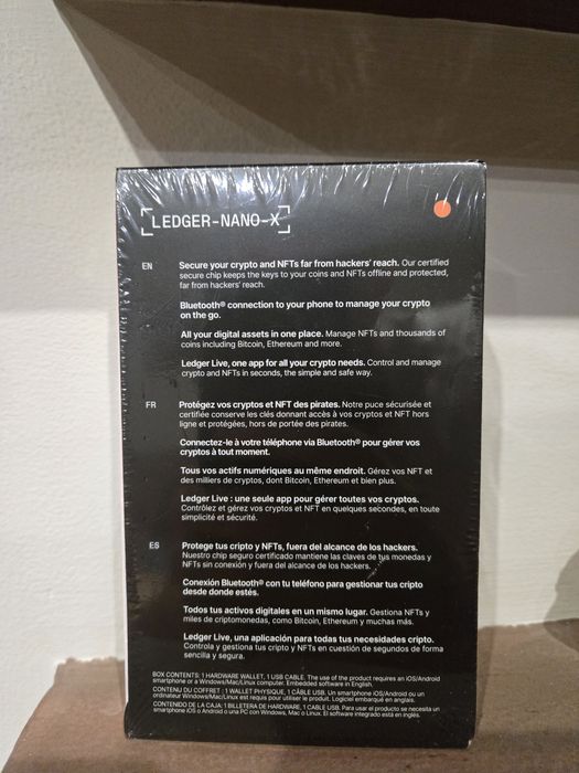 Ledger Nano X Orange