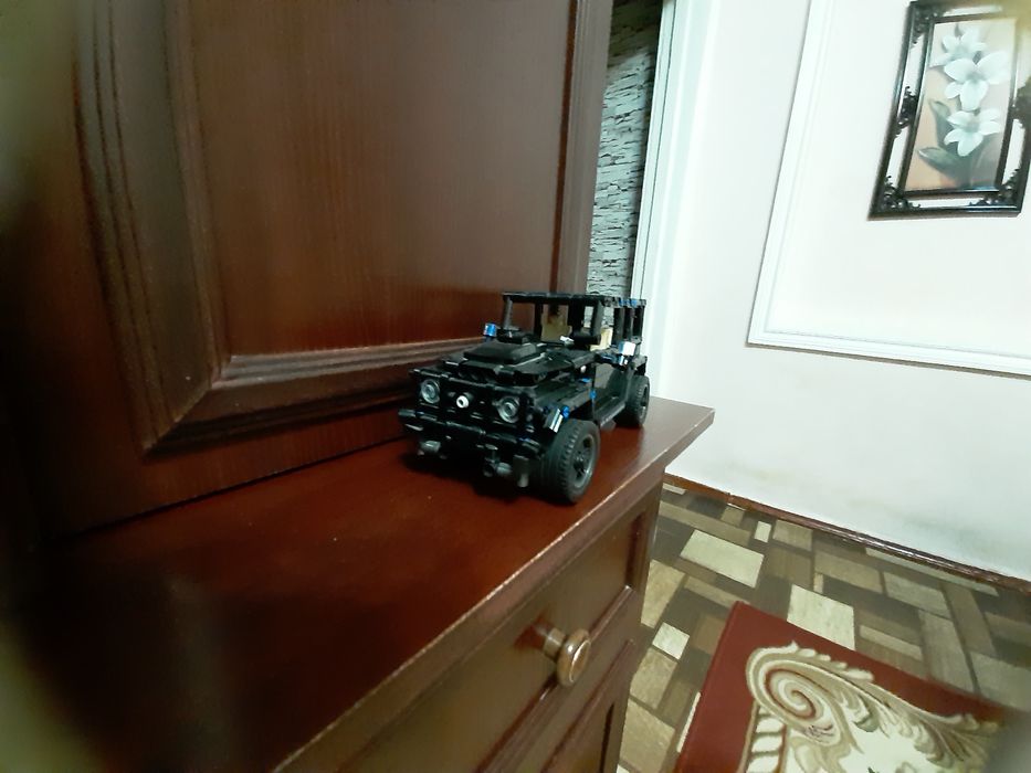 Гелик,собран из лего на пульте управления